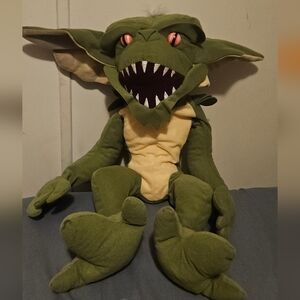 Green Gremlin Vintage Plush Toy